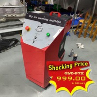 Machine de nettoyage au dioxyde de carbone à glace sèche Crtop P7X pour l'entretien des moteurs avec une machine de nettoyage à glace sèche à haute efficacité