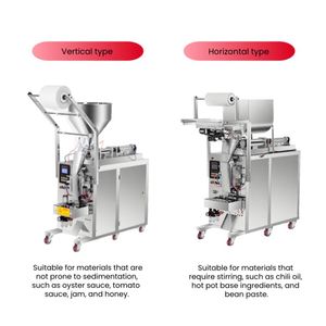 Fully Automatic Paste Salad Dressing Sauce Chili Honey Sauce Ketchup Filling Sealing Packaging Packing All in One Machine - Product Image 5