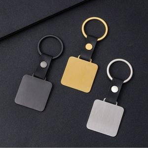 Blank Brushed Surface Metal Keychain for DIY Laser Logo UV Printing Photo Keyring Stainless Steel Bottle Opener <b>Key</b> Chain - Product Image 6