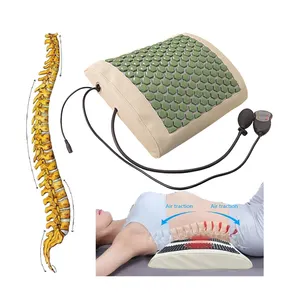 New Trends Infrared Heating Lumbar Master Thermal Therapy Traction Vibration Massage mattress Back Pain Relief tourmaline mat