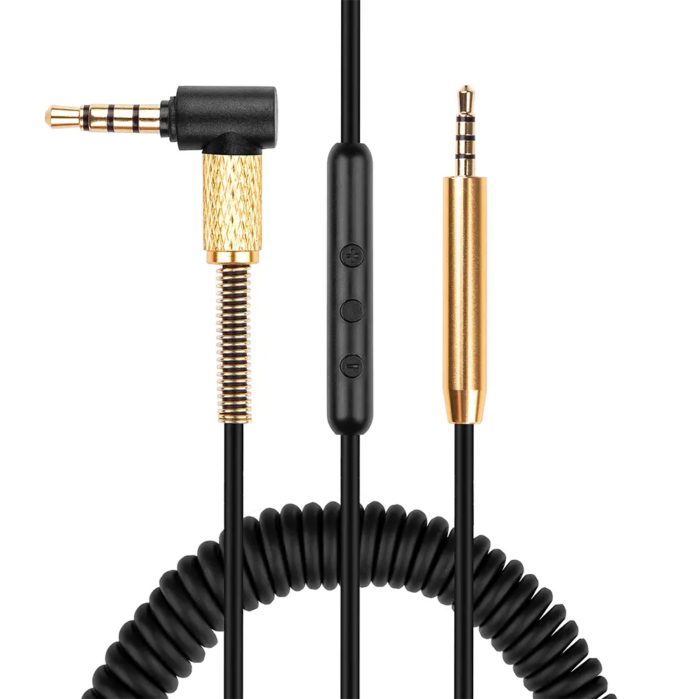 Vervangende Audiokabel Voor Bose Rustig Comfort 25 Qc25 Qc35 Soundtrue Oe2 Oe2i Ae2 Ae2i Koptelefoon, Gouden Kabel