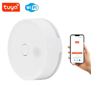 Heiman Tuya Alarm Wireless Home Security Wifi En14604 Smoke Detector For For People Use
