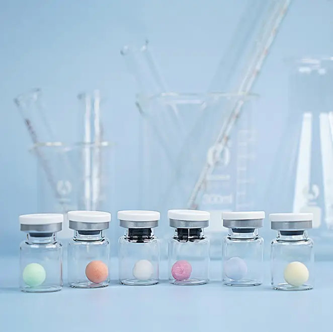 OEM собственная Марка MTS, антивозрастной EGF пептиды, коллагеновая сыворотка и синяя медь, лиофилизированный порошок, шар для микрообработки
