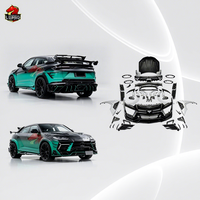 Lamborghini URUS 3. Nesil Facelift için Yarı Kuru Karbon M Stil URUS Bodykit, Ön Arka Tamponlar, Kaput, Egzoz Spoyleri, Geniş Gövde Kiti