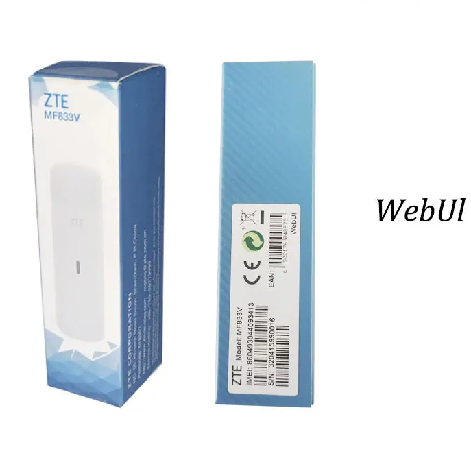 Wholesale ZTE MF833V 4G LTE USB Modem with SIM Slot - High-Speed