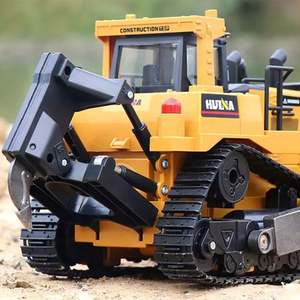Camion de chantier radiocommandé <span class=keywords><strong>Huina</strong></span> <span class=keywords><strong>1569</strong></span> 1:16 9 canaux, modèle de <span class=keywords><strong>bulldozer</strong></span> en alliage métallique lourd, jouet pour enfants et garçons - Product Image 5