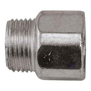 Extensión de acero de 1/2 pulgadas Conexión de rosca macho de 50mm Baja presión 10mm-30mm Forja de plástico de cobre para plomería Agua química - Product Image 1
