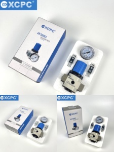Lubricador regulador de filtro serie <span class=keywords><strong>XOC</strong></span> tres piezas de compresor de aire combinado - Product Image 5
