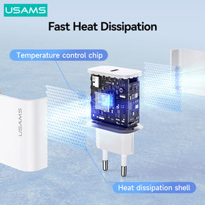 USAMS Original Best Sellers Popular Trending Products 2024 Accesorios electrónicos Cargador de teléfono celular <span class=keywords><strong>para</strong></span> <span class=keywords><strong>Iphone</strong></span> <span class=keywords><strong>Airpods</strong></span> Samsung - Product Image 3