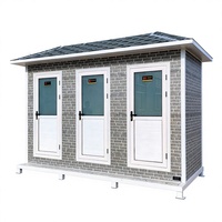 Toilettes publiques mobiles personnalisées, écologiques, portables, en acier, pour l'extérieur, directement de l'usine, pour les parcs