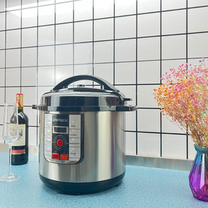 Cuisinière électrique multifonctionnelle en acier inoxydable de grande capacité (<span class=keywords><strong>8</strong></span> <span class=keywords><strong>litres</strong></span>) pour la cuisine, appareil de cuisson intelligent à cuisson lente - Product Image 6