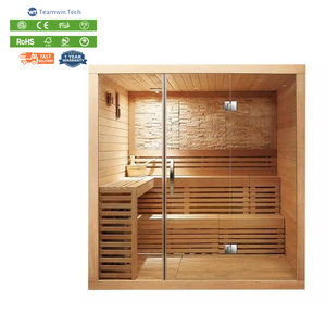 Nueva Llegada, Sauna y Baño de Vapor Tradicionales de Madera Sólida para Apartamentos y Dormitorios Modernos y Tradicionales - Product Image 1