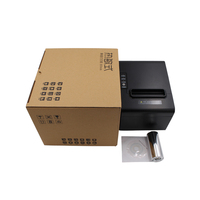 Imprimante thermique de reçus POS noir et blanc 80 mm avec coupe-papier automatique Interfaces USB RS232 LAN en stock