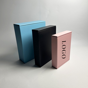 2024 Trendige Maßgefertigte Mode-Versandkartons aus Wellpappe Faltbare Weiße Versandboxen Großhandel für Unterwäsche und Socken mit Matter Laminierung - Product Image 3