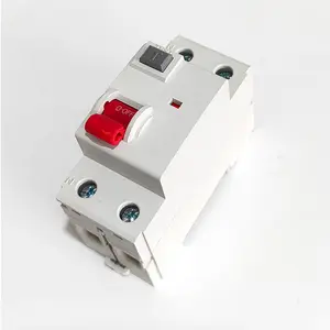 Toprak kaçak devre kesici 16a 100ma tip b c d rccb 2p 4 kutup 3amp 16a 63a otomatik sıfırlama rcbo rccb