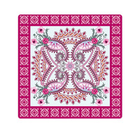 Tapis de Mahjong Américain en Caoutchouc Antidérapant, Réduction du Bruit, Imperméable, Thème Happy Words Entertainment, pour 4 Joueurs