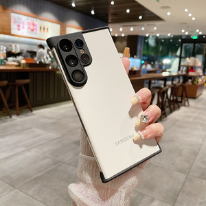 True Borderlessโทรศัพ<span class=keywords><strong>ท</strong></span>์<span class=keywords><strong>มือ</strong></span><span class=keywords><strong>ถือ</strong></span>สําหรับSamsung S24 Ultra S23 PlusเปลือยTpu Feelแผ่นมุมสี่มุมAnti-Fallนุ่ม - Product Image 4