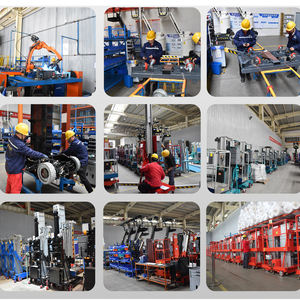 Professional Manual Hydraulic Double <b>Masts</b> 8m 10m 12m 14m Movable <b>Vertical</b> <b>Lift</b> Platform Man <b>Lift</b> Aerial <b>Lift</b> for Construction - Product Image 5