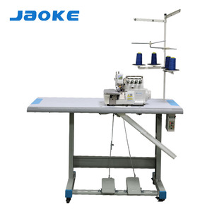 เครื่องตัดขอบความเร็วสูงแบบคอมพิวเตอร์ควบคุม รุ่นใหม่ JAOKE <span class=keywords><strong>Pegasus</strong></span> Model 700 แบบขับเคลื่อนโดยตรง ใช้กับผ้าเหล็กและพลาสติก  3/4/5 เส้นด้าย สำหรับงานอุตสาหกรรม - Product Image 5