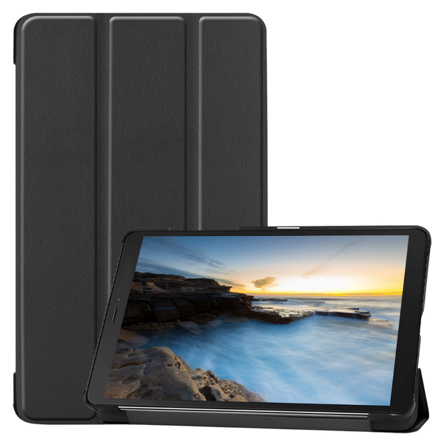 Factory Wholesale 8" Inch PU Leather Case for Samsung Galaxy Tab a 8.0 2019 T290/T295/T297 With Stand Function Private Mold