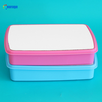 Boîte à lunch divisée boîte à lunch en plastique sublimation FH-02 vierge