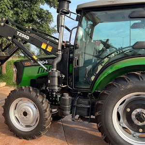Mini tracteur agricole hydraulique 4x4 50HP/60HP/70HP à roues pour usage domestique et verger, état neuf avec moteur et boîte de vitesses intégrés - Product Image 6
