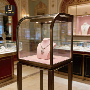 Vitrina de Joyería de Diseño Personalizado, Solución Completa para el Diseño Visual y Merchandising de Tiendas con Iluminación, ODM - Product Image 5