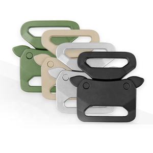 ファッションメタル15mm 20mm 25mmサイドクイックリリースバックル軽量ペットメタルバックルバッグパーツ & アクセサリーリリースバックル - Product Image 2