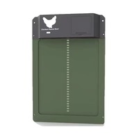 Porte de poulailler automatisée transfrontalière sensible à la lumière, nouvelle génération, intelligente, en ABS, étanche, vente en gros d'usine OEM