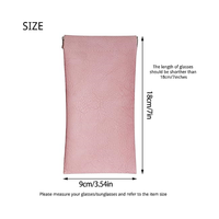 Étui pour lunettes de soleil en cuir Étuis pour lunettes de soleil portables Étui à lunettes anti-rayures Squeeze Spring Top sheet closure