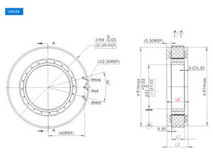 Motor de Par de Accionamiento Directo Sin Marco de 48 V Personalizado, Diámetro Exterior de 94 mm, Altura de 24 mm, Compatible con Robots de Cirugía Médica - Product Image 6