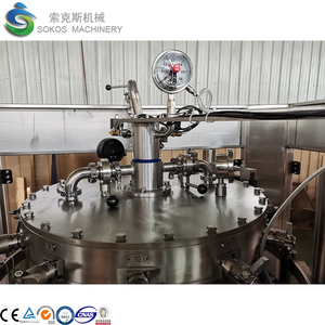 Tự động CO2 có ga mềm nước giải khát đồ uống Soda nước uống nước giải khát bia điền máy dây chuyền sản xuất - Product Image 5