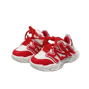 Moda Primavera Outono Sapato de Skate das Crianças Menino Menina Plataforma Casual Sneakers Kid Running Shoes