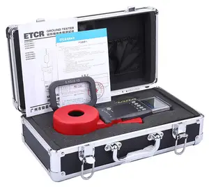 ETCR2100+ Digital Ground Resistance Tester Earth Resistance Tester 0.01-1200ohm with RS232 Interface 99 sets Data Memory