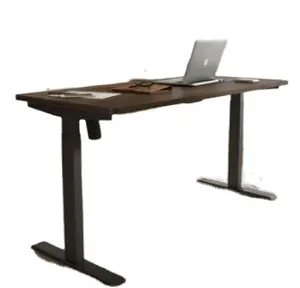 Mesa de trabalho com motor único, preço barato, mesa com suporte para sentar, mesa com estrutura