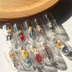 จี้อาราบีเนียนขนาดเล็กโปร่งใสแบบ DIY ต่างหูเครื่องประดับวัสดุใหม่ของขวัญขายส่ง - Product Image 4