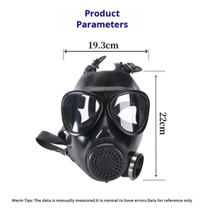 Reusable Anti-poison & Anti-dust Full <b>Face</b> Respirator Survival Nuclear and Chemical Gas Masks with Activated Carbon Filter - Product Image 4