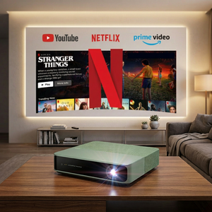 Projecteur laser <span class=keywords><strong>Fengmi</strong></span> <span class=keywords><strong>WEMAX</strong></span> S5 ALPD avec licence Netflix, son Dolby Cinéma, projecteur laser portable, résolution native 1080P, home cinéma - Product Image 1