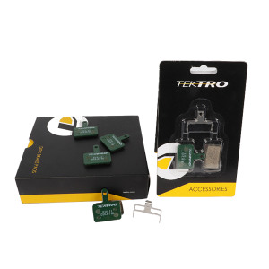 Plaquettes de <span class=keywords><strong>frein</strong></span> à disque hydraulique semi-métalliques en résine métallique <span class=keywords><strong>Tektro</strong></span> E10.11 en gros, compatibles avec les freins à disque <span class=keywords><strong>Tektro</strong></span> - Product Image 6