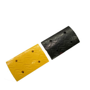 JSD-002 पीला और काला यातायात सुरक्षा रोड रबर स्पीड बंप - Product Image 3