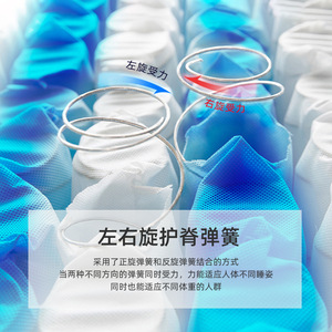Matelas Jixiang à ressorts indépendants 3E en fibre de coco écologique pour chambre à coucher - Product Image 2