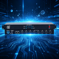 Extenseur ARTNET 8 ports développé en interne, convertissant les signaux ARTNET TCP/IP en signaux de protocole ARTNET, pour système d'éclairage de scène.