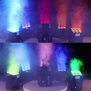 9x10W rgbwa UV 6in1 DMX điều khiển không dây <span class=keywords><strong>DJ</strong></span> phẳng <span class=keywords><strong>LED</strong></span> mệnh ánh sáng 6in1 pin Powered <span class=keywords><strong>LED</strong></span> <span class=keywords><strong>uplight</strong></span> cho Disco Wedding party - Product Image 5