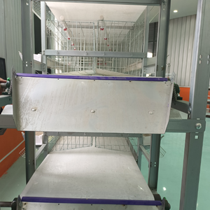 El krank yumurta tavuk kafesi gübre temizleme pil kafesleri sıcak satış h tipi kanatlı çiftlik tasarım düzeni kafes satılık gana - Product Image 3