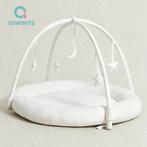 Coffret cadeau de luxe pour nouveau-né Asweets, jouets sensoriels pour bébé, tapis d'éveil rembourré, centre d'activités sensorielles pour bébé - Product Image 2