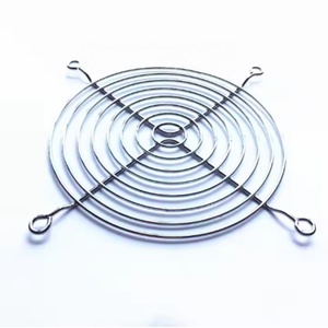 Grille de protection en acier inoxydable soudée pour ventilateur de refroidissement avec service de découpe pour ventilateur axial 12025/12038 - Product Image 3