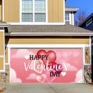 <span class=keywords><strong>2023</strong></span> dernières conceptions créatives Photo personnalisée joyeux saint valentin toile <span class=keywords><strong>de</strong></span> fond Garage bannière 185*400cm - Product Image 2