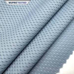 OEM/ODM wupro dệt 82% nylon 18% spandex vải 40D + 40D lỗ nhỏ lưới lưới dệt kim đào tạo chạy thể thao vải - Product Image 5