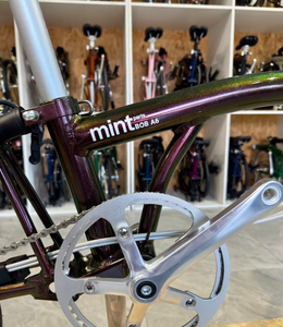 Bicicleta Plegable MINT de 16 Pulgadas y 6 Velocidades, Cuadro de Aleación de Aluminio BOB A6 Mintparts, Bicicleta Plegable Ligera, Mini Bicicleta Plegable de Tres Pliegues - Product Image 4