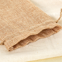 Pochette cadeau en toile de jute écologique, sac à bijoux imprimé numériquement, sac en jute, sacs d'emballage personnalisables